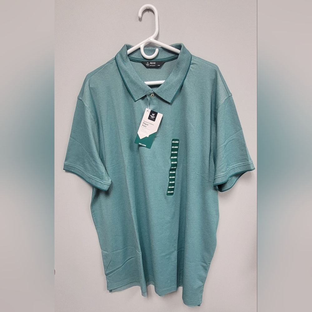 Brand new with tags, Men's , Cabo blue pole shirt, size 3x